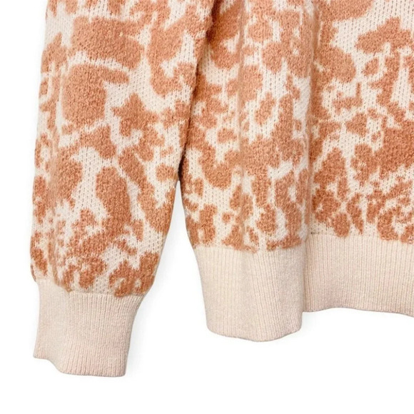 Great Plains London Peach Pullover  Long Sleeve Sweater - Picture 3 of 7